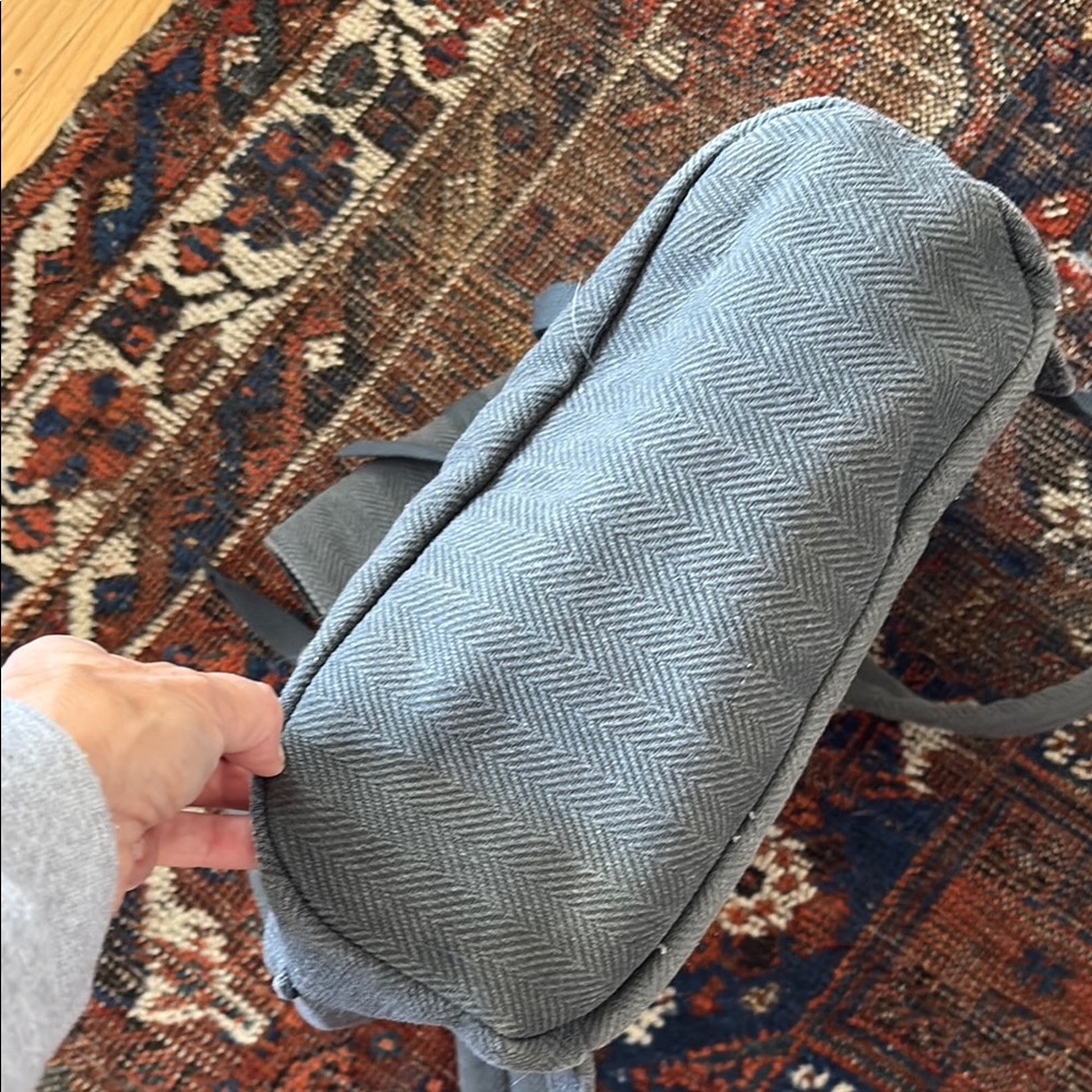 Gray Herringbone Universal Threads Backpack - image 3